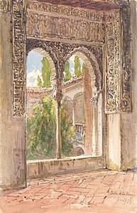 View into Courtyard, Alhambra