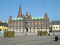 Ráðhúsið í Malmö byggt 1546 við Stortorget