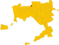 Lokasi Crispano di Provinsi Napoli