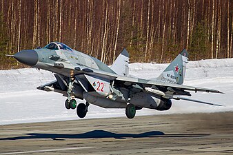 Rysk MiG-29SMT.