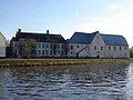 2009 : l'ancienne abbaye de Maagdendale sur les bords de l'Escaut.