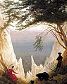 Caspar David Friedrich Falaises de craie à Rügen (v. 1818) huile sur toile, 90 × 70 cm