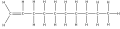 A molecule of Dec-1-ene