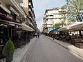 Pedestrian street at the centre