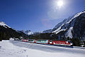 Glacier Express in the Albula Valley