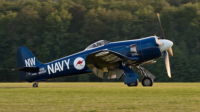 Hawker Sea Fury FB 10 (built in 1944).