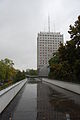 The main building of Marie Curie University as viewed from Sowińskiego St