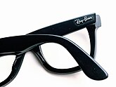 Ray-Ban logo on the Classic Wayfarer (RB5121)