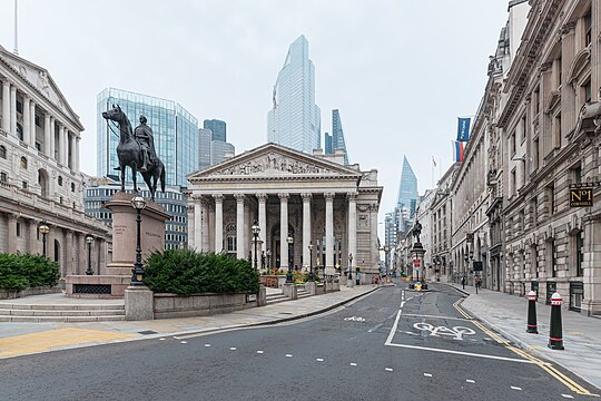 Royal Exchange, Bank Junction, London.