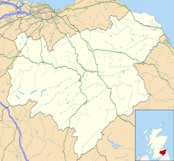 Scottish Borders shown within Scotland