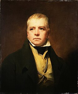 Raeburn's portrait of Sir Walter Scott in 1822