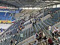 Zuschauerränge der Nordtribüne im Ostseestadion