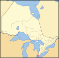 Essex County in Ontario highlighted