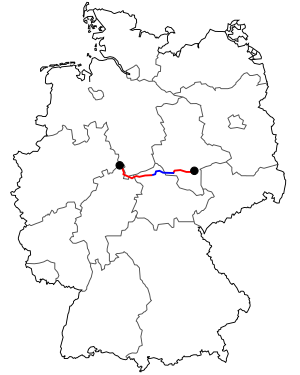 Verlauf der B 80