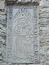 Cavalerul Gotic - lespede funerară din anul 1327