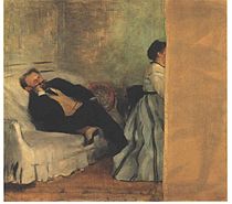 Mijnheer en mevrouw Manet - Edgar Degas