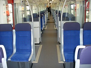 Interior of Class 430