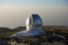 La UNAM es miembro activo y fundador del Gran Telescopio de Canarias; el telescopio óptico más grande del mundo.