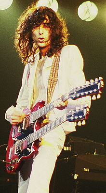 Jimmy Page kontserdil Chicagos Illinoisis 1977. aastal