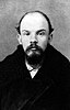 Photo of a young Lenin with moustache and short beard