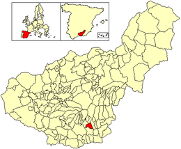 Almegíjar - Localizazion