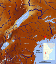 rivers of south west uganda satelite