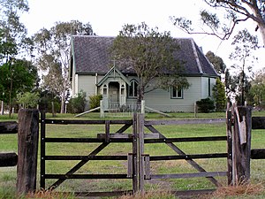 St Matthew's Anglican church in Gundy, NSW