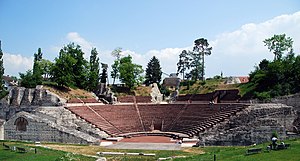 Théâtre romain de Augusta Raurica à Kaiseraugst (Bâle-Campagne).