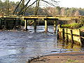 Old Örtze weir near Müden, at the start of the canal