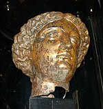 Hoofd van Sulis Minerva (thermen van Bath)