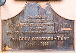 Thumbnail for File:Althofen Schlossplatz 2 Neues Schloss Gedenktafel Anny Neumann-Thie 24062015 5274.jpg