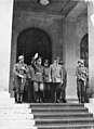 Image 14Antonescu and Adolf Hitler at the Führerbau in Munich (June 1941) (from History of Romania)