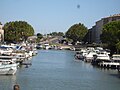 Beaucaire : le canal du Rhône