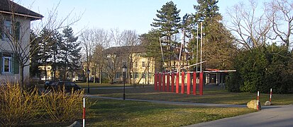 Le domaine de Belle-Idée, l'hôpital de Psychiatrie des HUG.