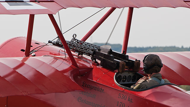 Fokker Dr.I replica (built in 1986).