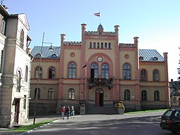 Stadshuset i Kuldīga.