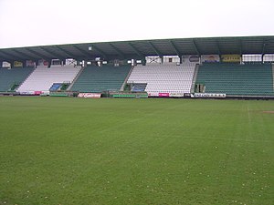 Das Stadion Ďolíček in Prag (November 2007)