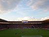 View of the Northam Stand inside St Mary's Stadium, Southampton's ground