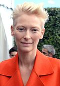 Photo of Tilda Swinton in 2013.