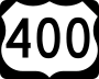 U.S. Highway 400 marker