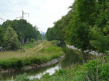 Le canal de Saint-Martory à Mancioux.