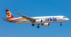 Airbus A321LR der Arkia Israeli Airlines