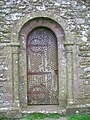 Cruggleton Church door.