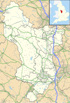 Kedleston is located in Derbyshire