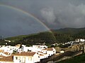 Arco iris doble en El Bosque