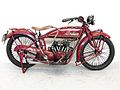 In 1901, America's first successful motorcycle was the Indian motorcycle of Springfield. This is a 1920 Indian Scout.