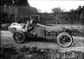 Ballot-Werksfahrer Jean Chassagne auf Ballot 3L vor dem Großen Preis von Frankreich 1921; Chassagne fiel in Runde 17/30 aus