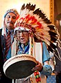 Joe Medicine Crow, Crow historian, last surviving Plains Indian war chief, and WWII veteran who received the Presidential Medal of Freedom