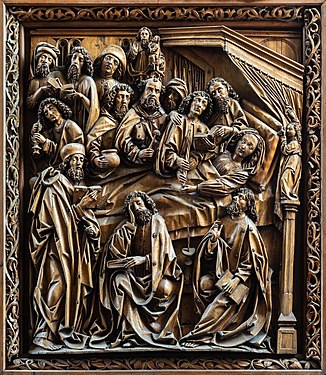 Kefermarkt altarpiece, lower panel of the left wing