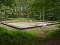 Kleinkastell Holzheimer Unterwald, Gesamtansicht, Strecke 4, Taunus- und Wetteraulinie, Hessen.